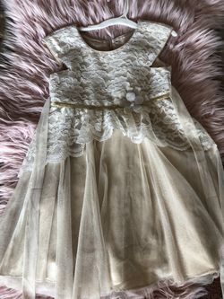 Little girls dress regular length