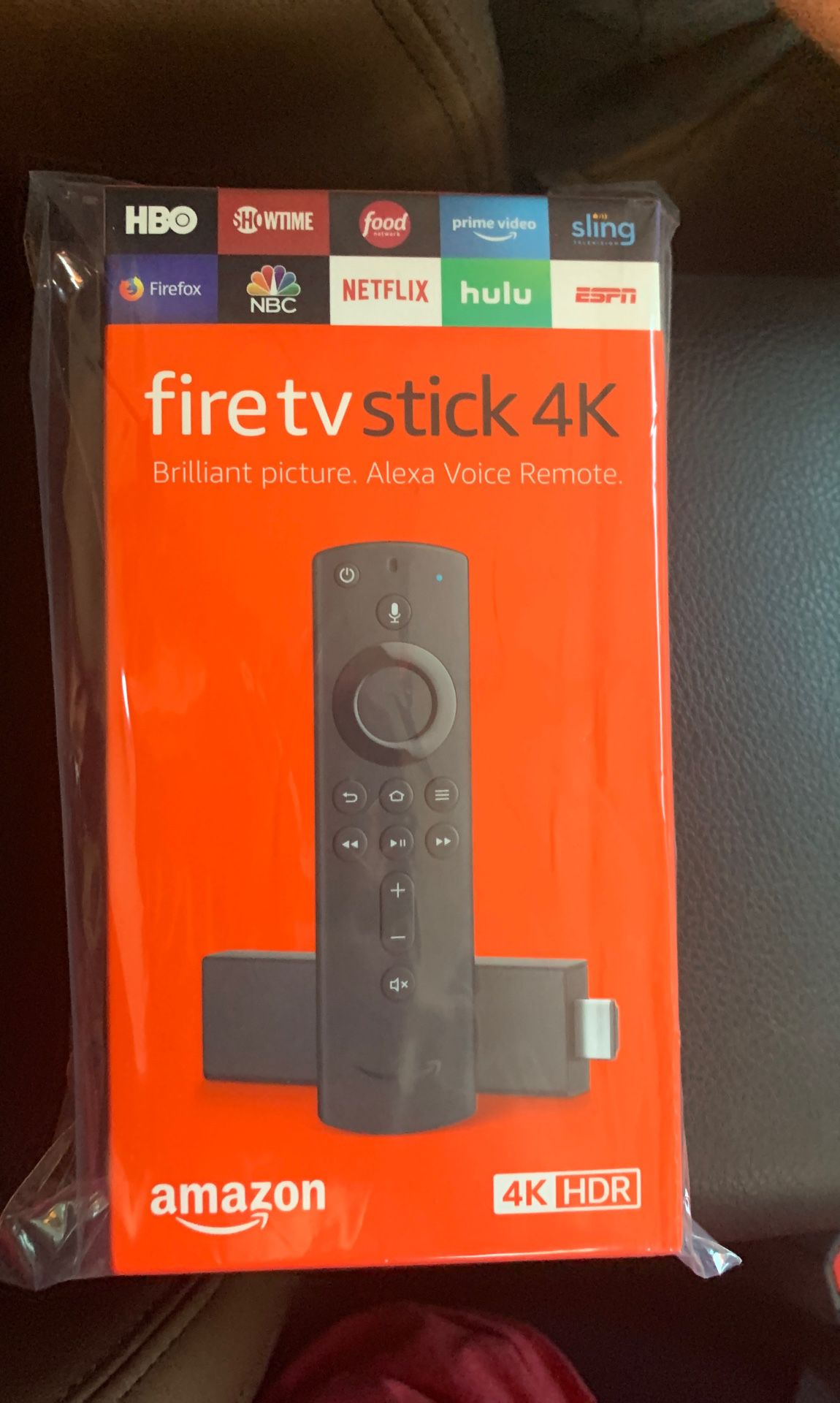 **NEW 4K-Fire TV Stick with all-new Alexa Voice Remote