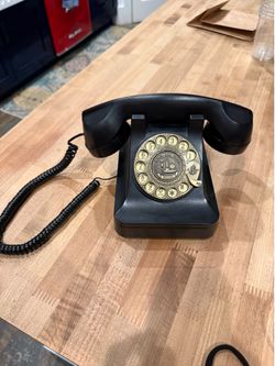 Vintage-Style Nautical Rotary Dial Telephone – Working Landline