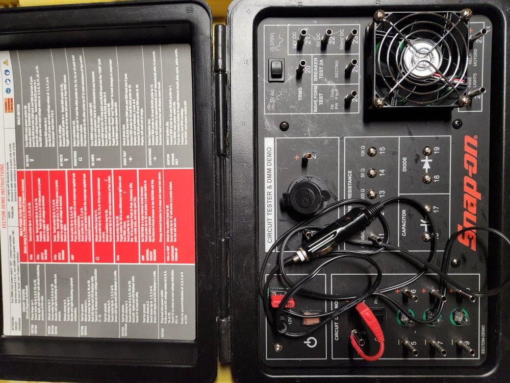 Snap-on Circuit Tester And Multi-meter Demo