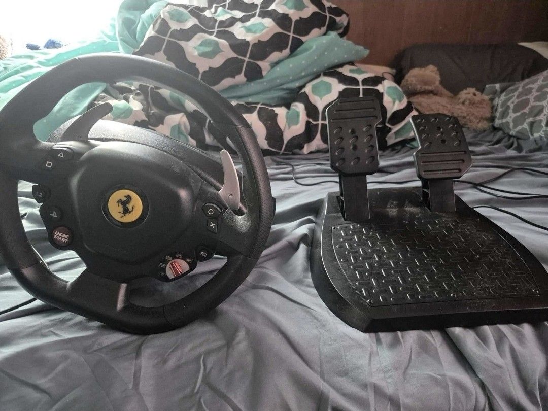 Playstation Thrustmaster T80 Ferrari 488 GTB Edition Steering Wheel