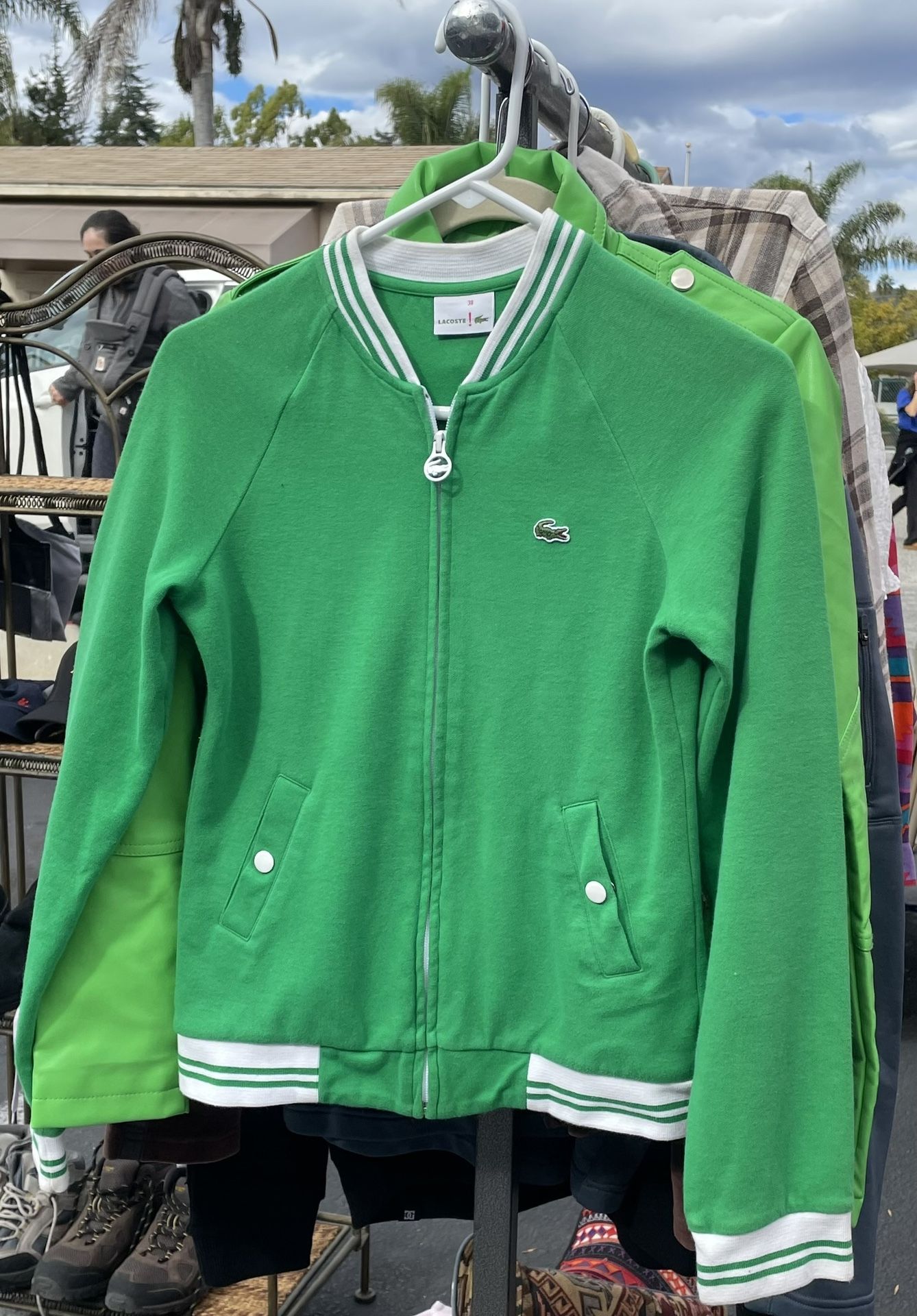 Chamarra Lacoste Original-talla 38/Lacoste Jacket Size 38