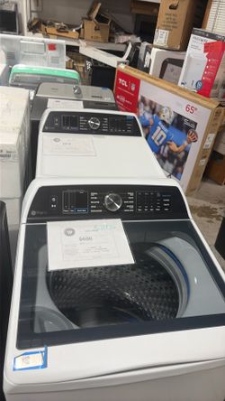 GE electric dryer front load and top load washer