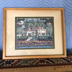 Folk Artist Charles Wysocki Painting Print Ginger Nut Valley