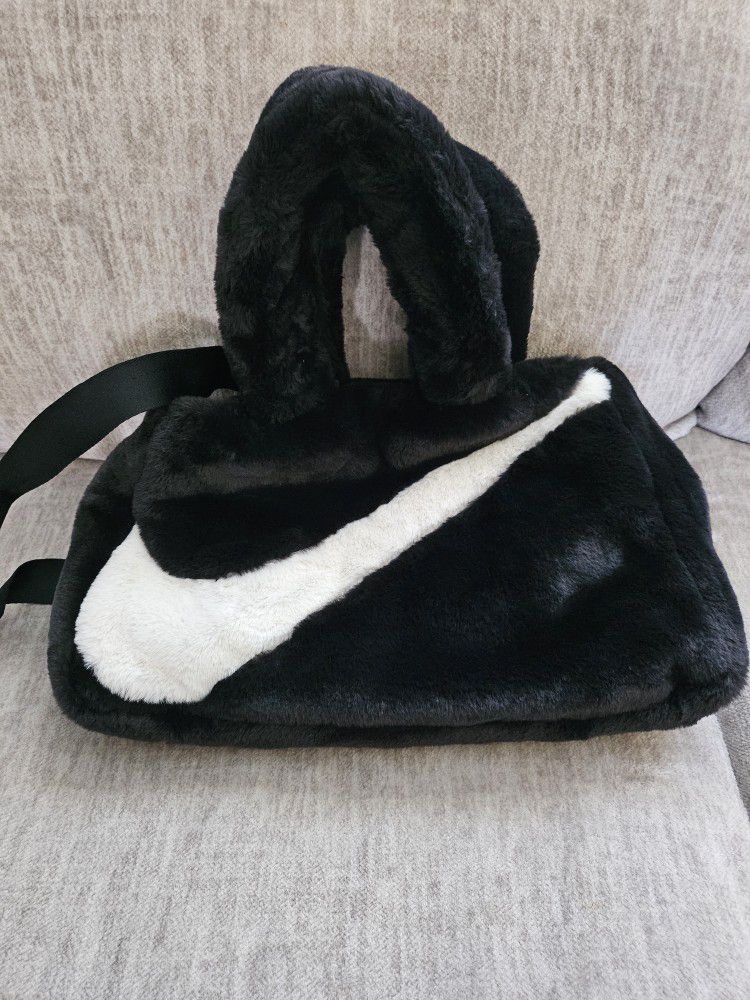 Nike Fur Tote Bag