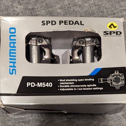 Shimano Clipless Pedals PD-M540 Silver