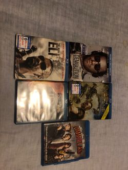 Blu-Ray Lot Demolition & Clash Of The Titans & The Book Of Eli