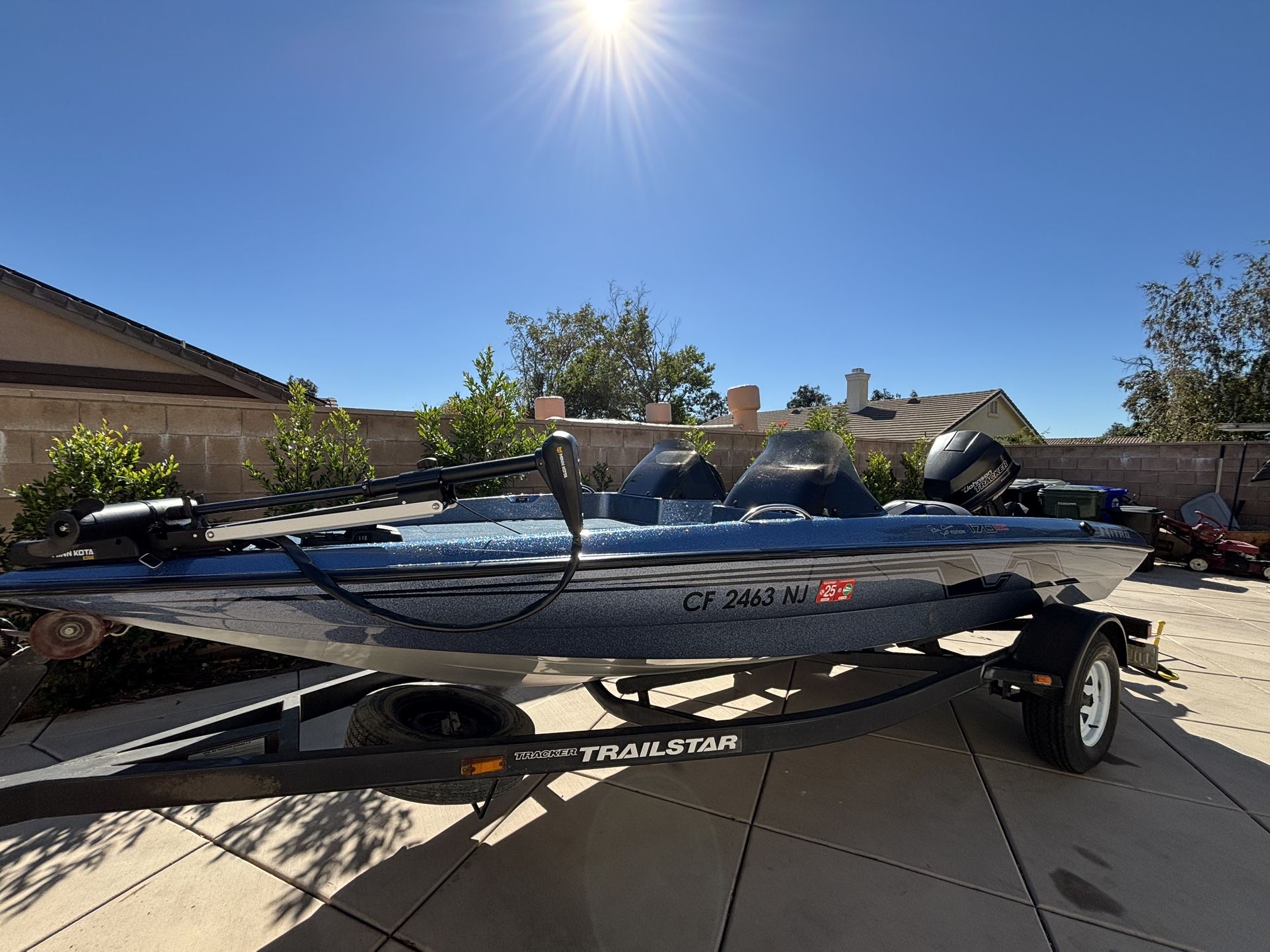 1993 Nitro Bass Boat  170 DC