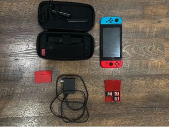Nintendo Switch w 3 games