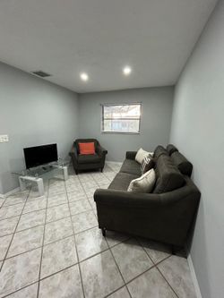 ⁠Living Room Furniture Set - Sofa & Armchair (Se Habla Español)⁠