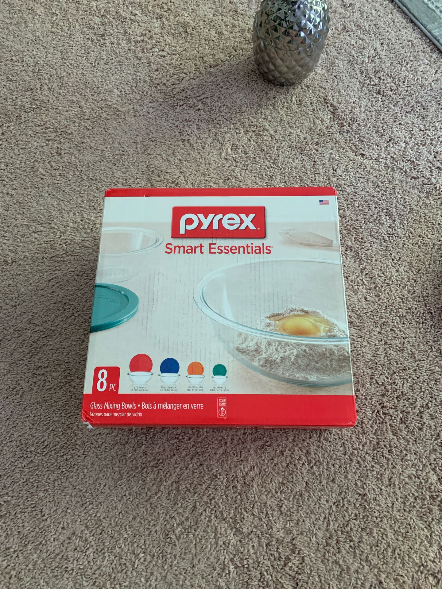 Pyrex kitchen bowl set