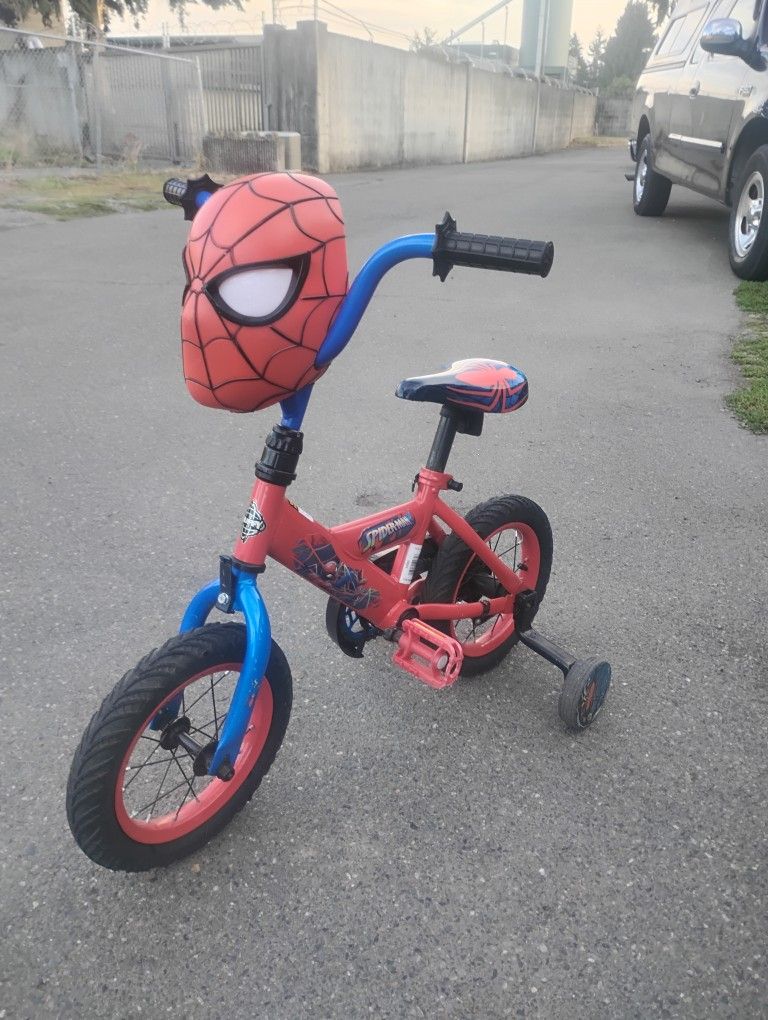 12in Spiderman Bike 