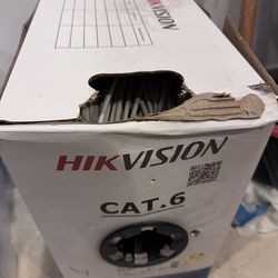 Hik vision cat 6 Cabling
