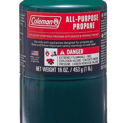 Coleman All-Purpose Propane Gas Cylinder 