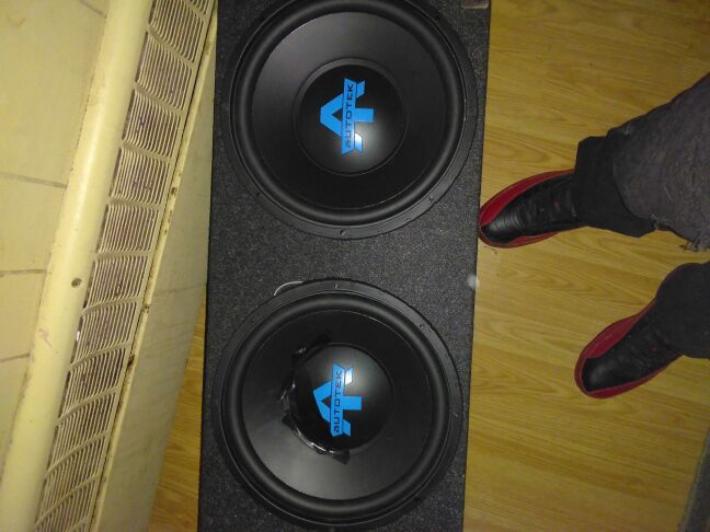 Auto Tek 12in speakers