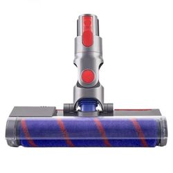 ✅ Soft Roller Brush Head, Compatibie For Dyson V7 V8 V10 V11 SV12 V15, Cordless Vacuum Cleaner Hardwood Floor Attachment 