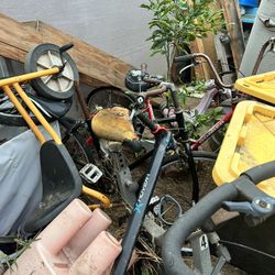 Bike, Exercise Bike (heavy) Metal Slide  