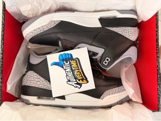 Jordan 3 black cement og retro
