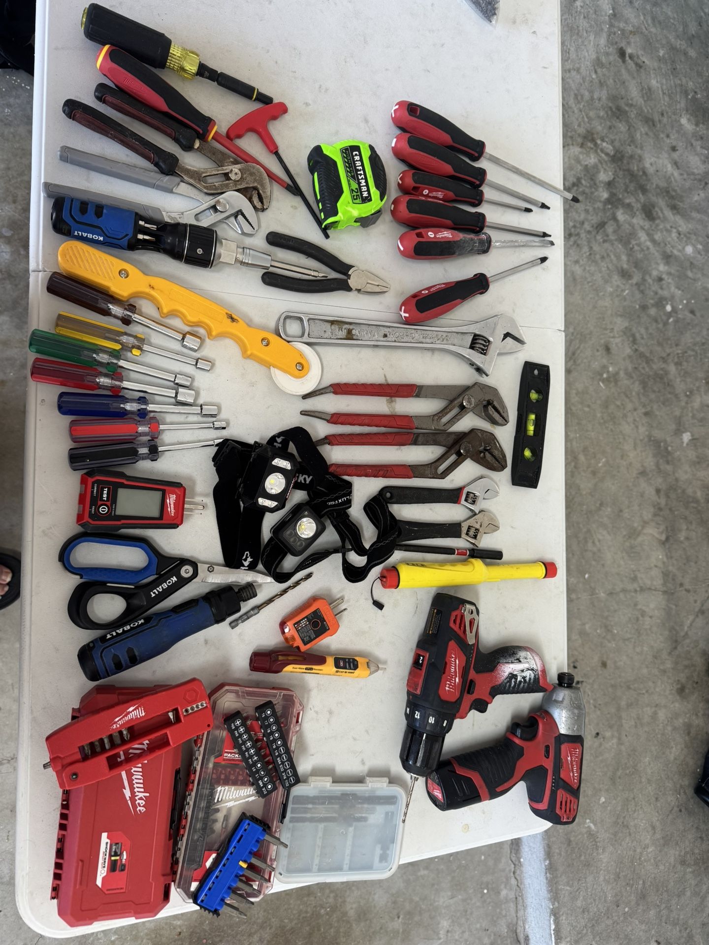 Milwaukee Pack out & Tools