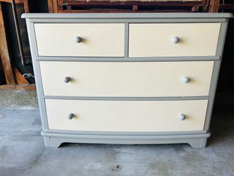 All wood dresser