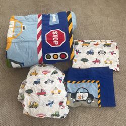 Cars And Trucks Comforter Set 