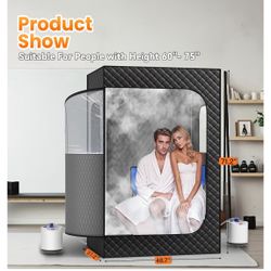 2 Person Portable Steam Sauna (new) 