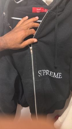 Supreme hoodie zip up