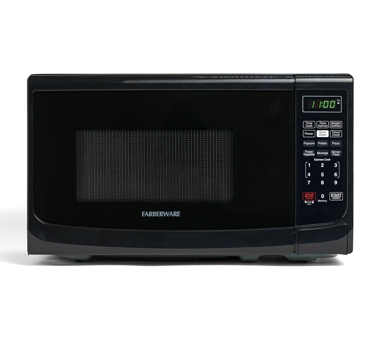 Farberware Countertop Microwave 700 Watts, 0.7 Cu. Ft. Black- NEW IN BOX