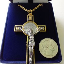 St Benedict Crucifix Necklace