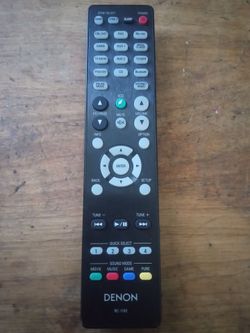 DENON REMOTE CONTROL FOR AMPLIFIER RECEIVER