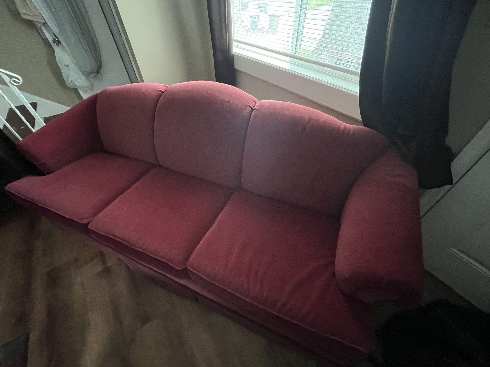Red Sofa Express Couch