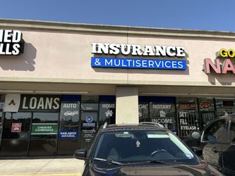Store front Insurance Sign