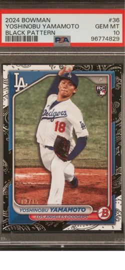 Yoshinobu Yamamoto Bowman  Rc  / 15  PSA 10