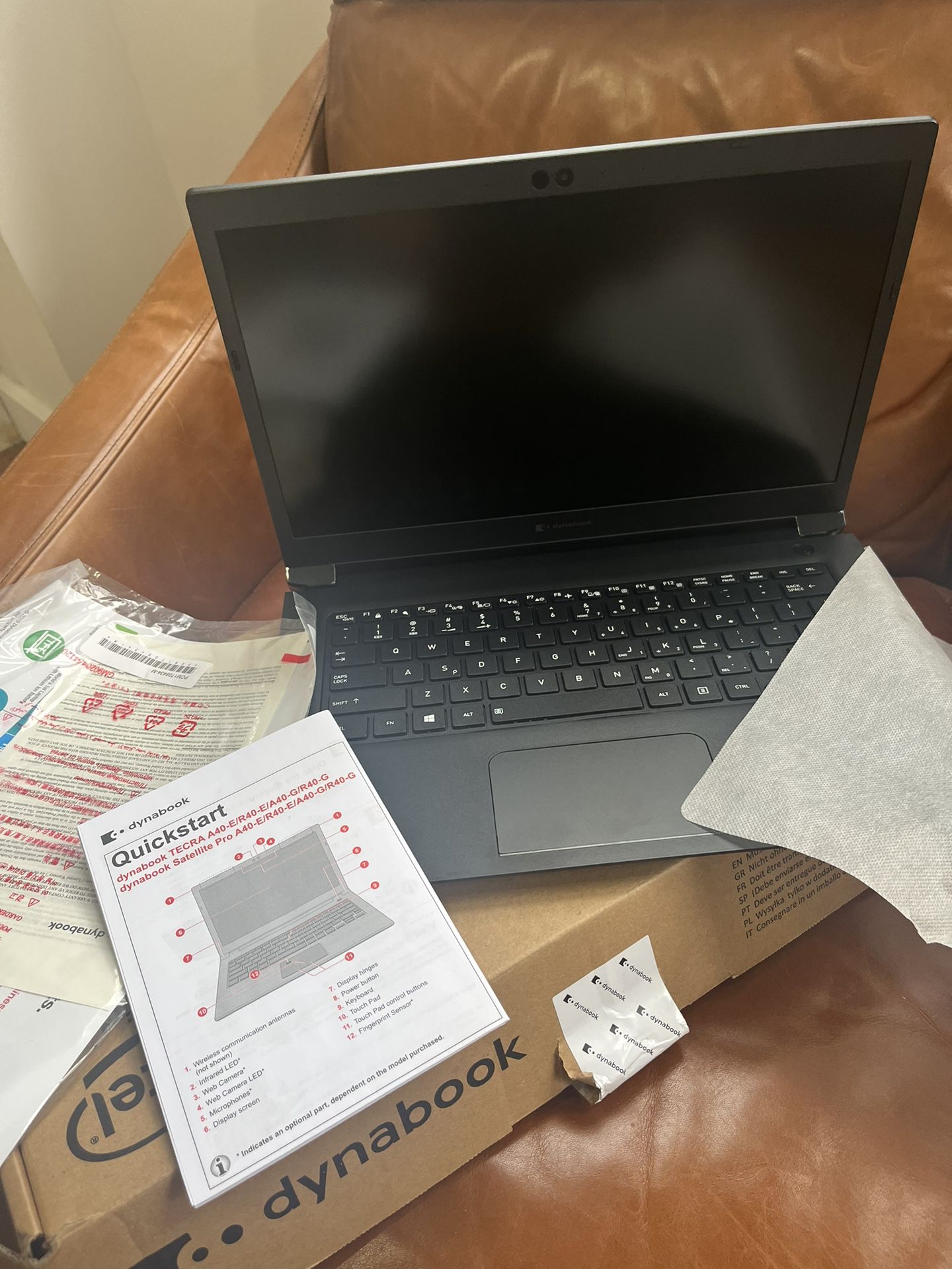 Toshiba Laptop In Box 15”