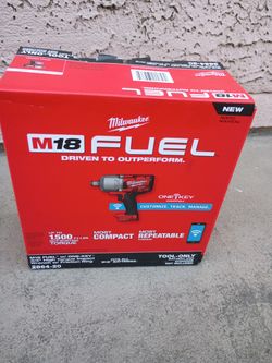 M18 FUEL ONE-KEY 18V Lithium-Ion Brushless Cordless 3/4 in. Impact Wrench with Friction Ring (Tool-Only)

