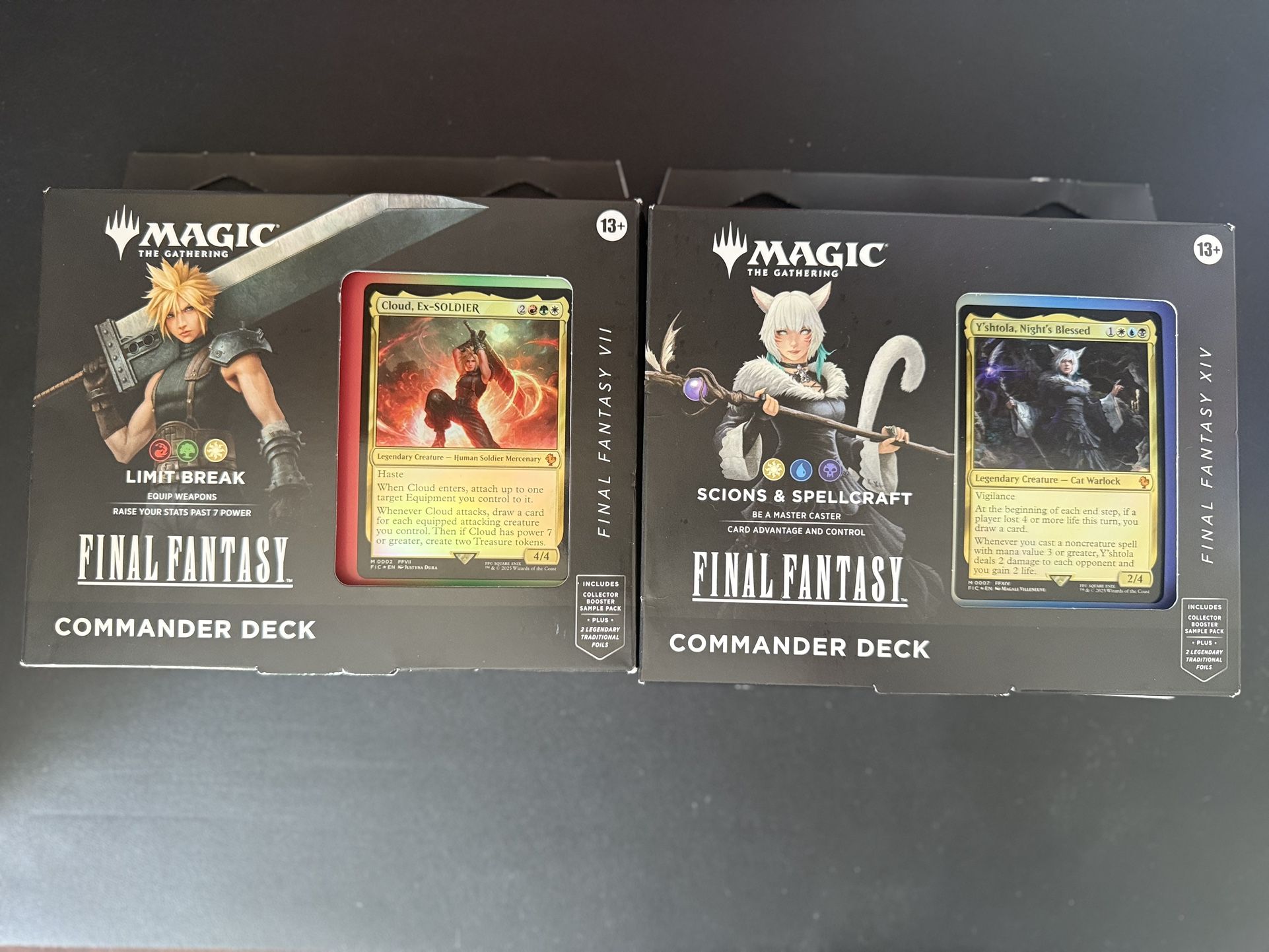 Magic The Gathering x Final Fantast Commander Decks