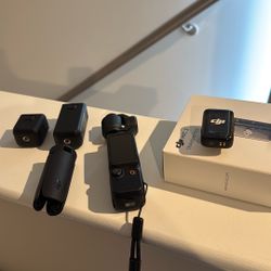 Dji Osmo Pocket 3 and Mic (with Protection Plan)