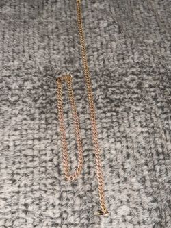 Cuban 14k plated moissanite
