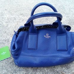 Kate Spade Purple Leather Bag Purse