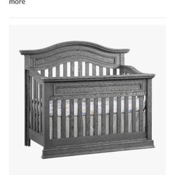 White Baby Crib 