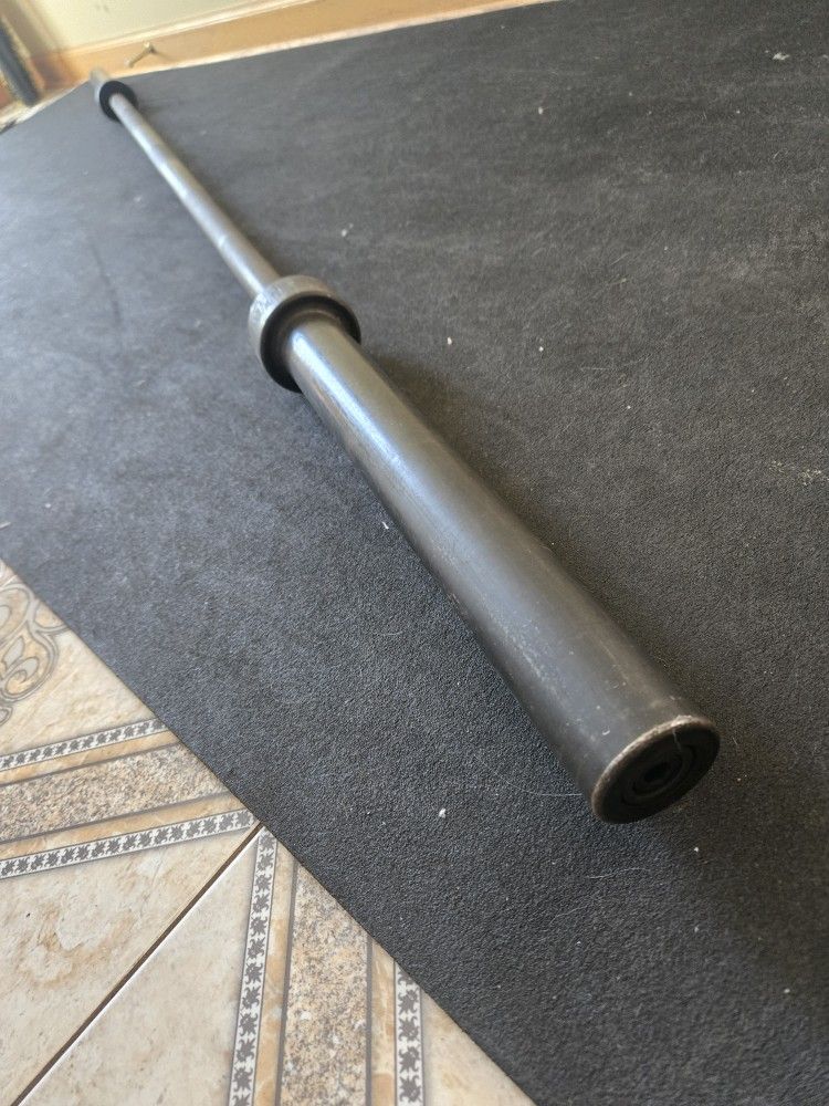 45lb 7ft Black Olympic Bar Barbell