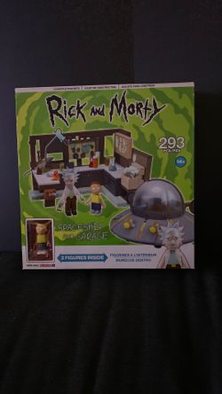 Rick And Morty Macfalene Spaceship Set 