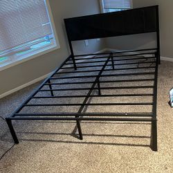 Led Bed Frame With Charger Port 