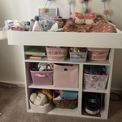 Diaper Changing Table/Storage
