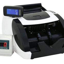 ZENY™ Money Bill Counter Currency Cash Counting Machine UV & MG Counterfeit Detection