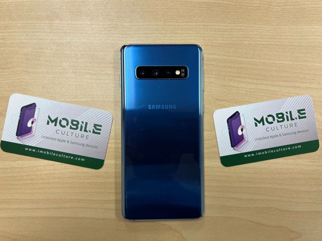 Unlocked Blue Samsung Galaxy S10 128gb