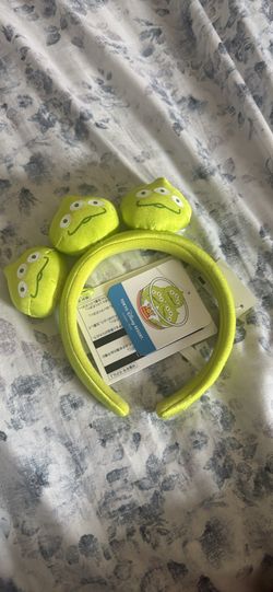 Tokyo Disneyland Limited  little green men Headband Ears Alien Toy Story Pixar
