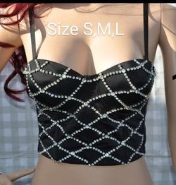Bustier Top Crop Top 