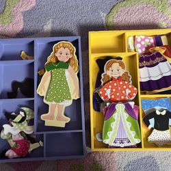 Melissa and Doug Magnetic Doll Dress Up