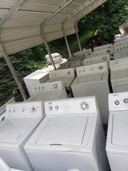 Used refurbished Refrigerators Washers Dryers Stoves